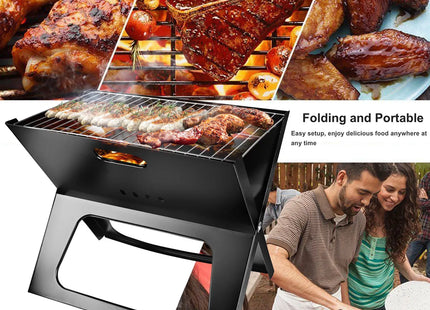 Foldable BBQ Grill Portable BBQ Barbecue Grill Camping Garden Outdoor Travel For Camping Picnic RV Travel