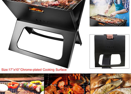 Foldable BBQ Grill Portable BBQ Barbecue Grill Camping Garden Outdoor Travel For Camping Picnic RV Travel