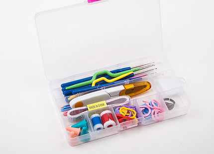 Crochet Set Handmade Wool Crochet Crochet Tool Set Combination Bag Metal Aluminum Yarn Needle