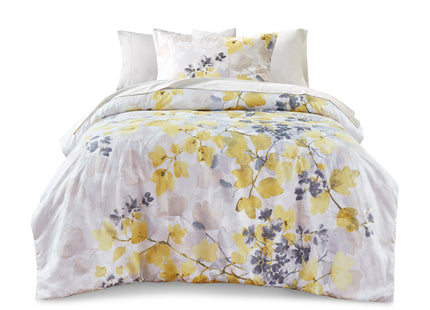 Comforter Set With Bed Sheets Yellow King