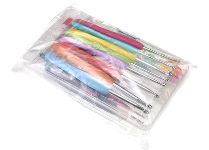 Crochet Set Handmade Wool Crochet Crochet Tool Set Combination Bag Metal Aluminum Yarn Needle