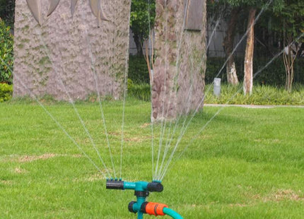 360 Automatic Rotating Sprinkler Irrigation Garden Lawn Courtyard Household Garden Water Adjustable Sprinkler Irrigate Tools