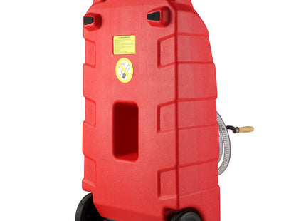 VEVOR 16 Gallon Fuel Caddy, Portable Gas Storage Tank Container With Hand  Rubber Wheels, Fuel Transfer Storage Tank For Gasoline Machine Oil Car Mowers Tractor Boat Motorcycle