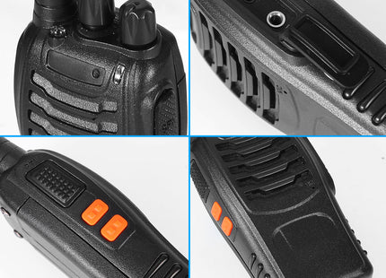 2 X Baofeng BF-888S Walkie Talkies Two Way Radio UHF 16CH 400-470MHZ Long Range