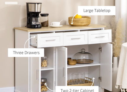 Modern Kitchen Sideboard Buffet Cabinet with Storage
