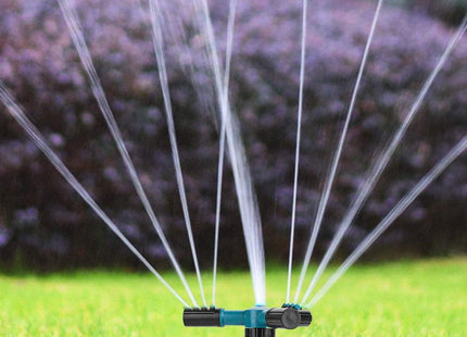 360 Automatic Rotating Sprinkler Irrigation Garden Lawn Courtyard Household Garden Water Adjustable Sprinkler Irrigate Tools