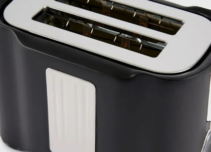 2 Slice Toaster, Quick  Even Results Every Time, Wide Slots Fit Any Size Bread Drop-Down Crumb Tray For Easy Clean Up, Stainless Stee