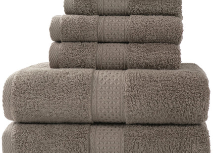 Home Simple Cotton Absorbent Towel Bath Towel 6-Piece Set