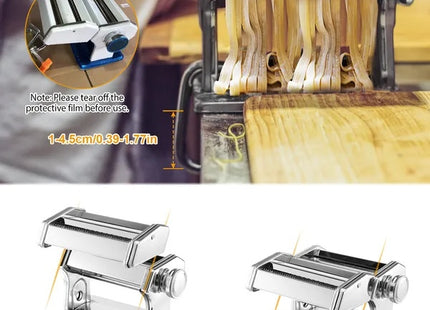 Pasta Maker Roller Machine Fettuccine Noodle Maker