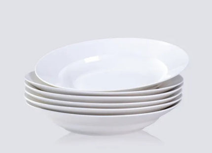White Dinner Plates Set Of 6