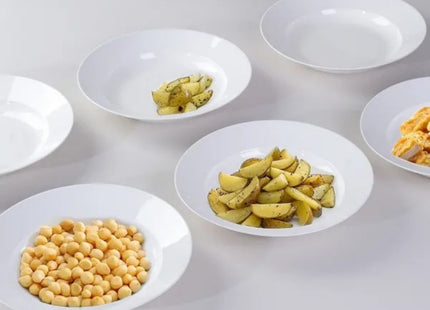 White Dinner Plates Set Of 6