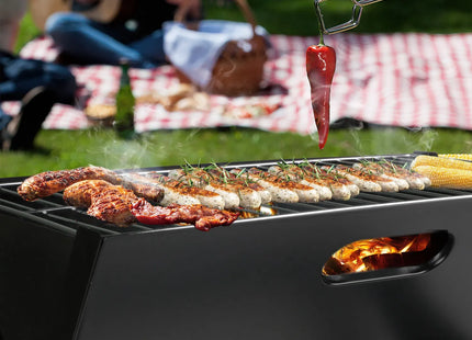 Foldable BBQ Grill Portable BBQ Barbecue Grill Camping Garden Outdoor Travel For Camping Picnic RV Travel