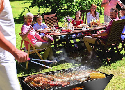 Foldable BBQ Grill Portable BBQ Barbecue Grill Camping Garden Outdoor Travel For Camping Picnic RV Travel