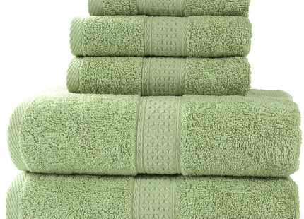 Home Simple Cotton Absorbent Towel Bath Towel 6-Piece Set