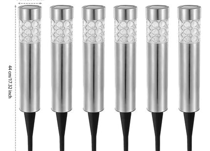 6 Pack Outdoor Solar Light IP44 Waterproof RGB Garden Lamp Landscape Lawn DEcor Light By  Kacuyelin Boutique Store