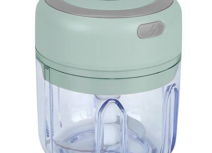 Mini Electric Garlic Chopper 8.45OZ Cordless Garlic Mincer Food Chopper Rechargeable Food Blender Chili Nut Onion Pepper Meat Ginger Food