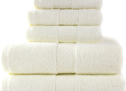 Home Simple Cotton Absorbent Towel Bath Towel 6-Piece Set
