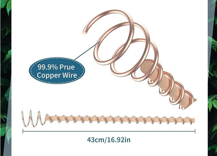 8 Pack 17inch Electroculture Plant Stakes