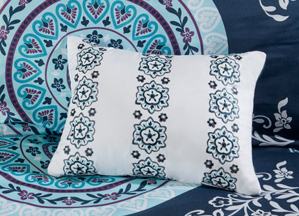 Queen Boho Comforter Set With Bed Sheets