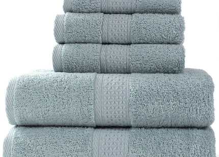 Home Simple Cotton Absorbent Towel Bath Towel 6-Piece Set