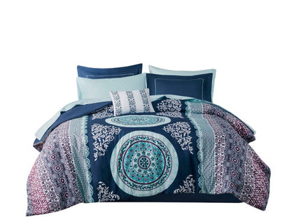 Queen Boho Comforter Set With Bed Sheets