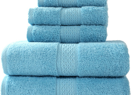 Home Simple Cotton Absorbent Towel Bath Towel 6-Piece Set