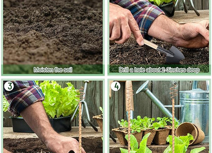 8 Pack 17inch Electroculture Plant Stakes