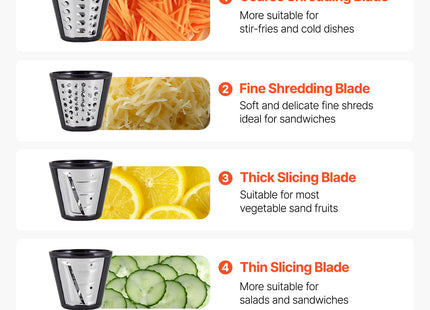 Electric Cheese Grater Salad Maker, 200W Salad Shooter, Electric Vegetable Slicer Shredder Chopper For Fruits With 5 Attachments, Stainless Steel Food Cutter For Vegetables, And Cheeses