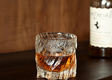 Household Glass Cup With Wooden Box