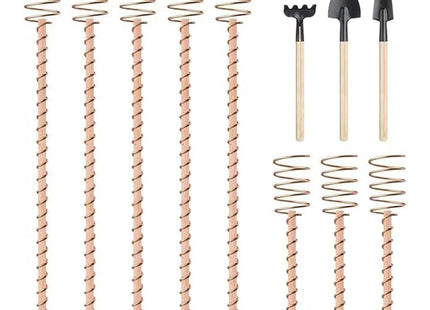 8 Pack 17inch Electroculture Plant Stakes