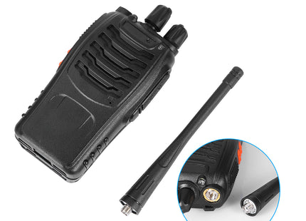 2 X Baofeng BF-888S Walkie Talkies Two Way Radio UHF 16CH 400-470MHZ Long Range