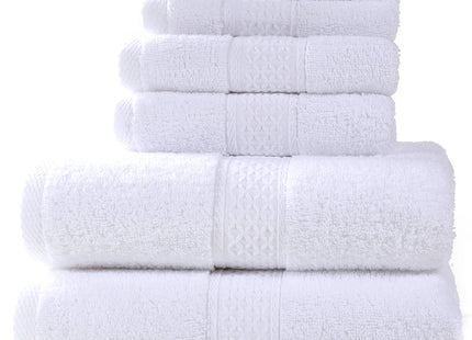 Home Simple Cotton Absorbent Towel Bath Towel 6-Piece Set