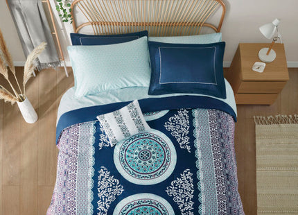 Queen Boho Comforter Set With Bed Sheets