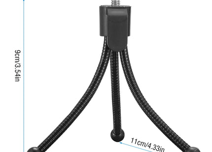 Tripod Stand For Camera Mini Projector Flexible Tripod Holder Heavy Duty Camera Tabletop Mount With Anti-slip Feet For Photograph Recording