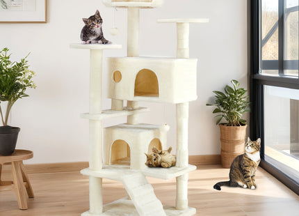 Multi Functional Cat Treehouse Cat Climbing Frame
