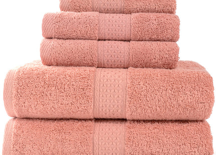 Home Simple Cotton Absorbent Towel Bath Towel 6-Piece Set