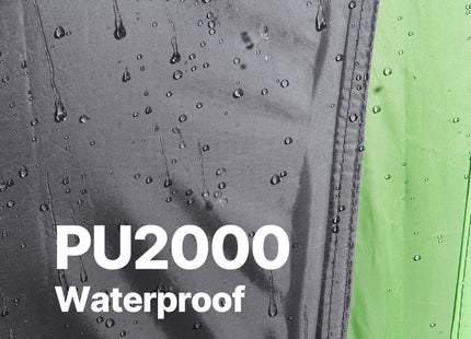 Pickup Truck Tent, Fits 5.0-5.2 Ft Truck Tents For Camping, Waterproof PU2000 Mm 2-3 Person Sleeping Truck Bed Tent, Sturdy Truck Bed Camper Shell With Expandable Awning, Rainfly, Storage Bag