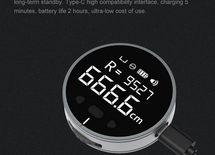 Distance Measuring Instrument Electronic Measuring Ruler Tape Measure High Definition Digital LCD High Precision Electronic Measuring Ruler Tool