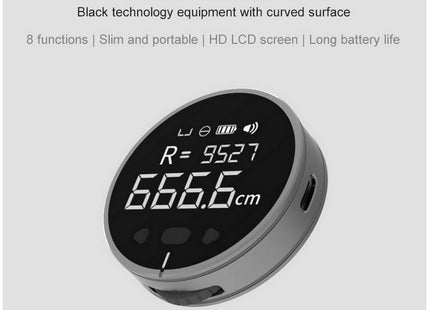Distance Measuring Instrument Electronic Measuring Ruler Tape Measure High Definition Digital LCD High Precision Electronic Measuring Ruler Tool